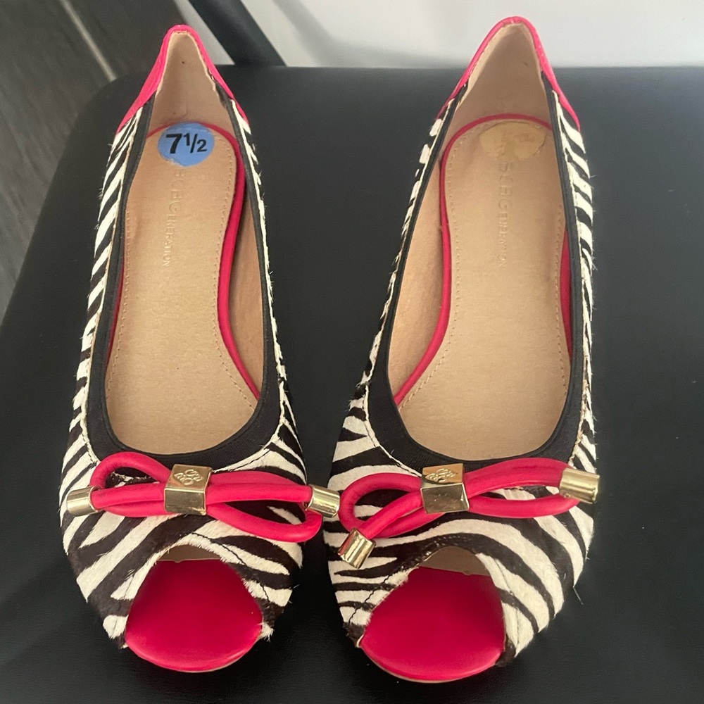 Pony hair flats. Great condition, great price.